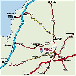 Herald Caravans - map